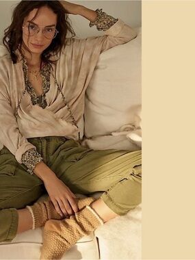 Free People no makeup day hemp cardigan